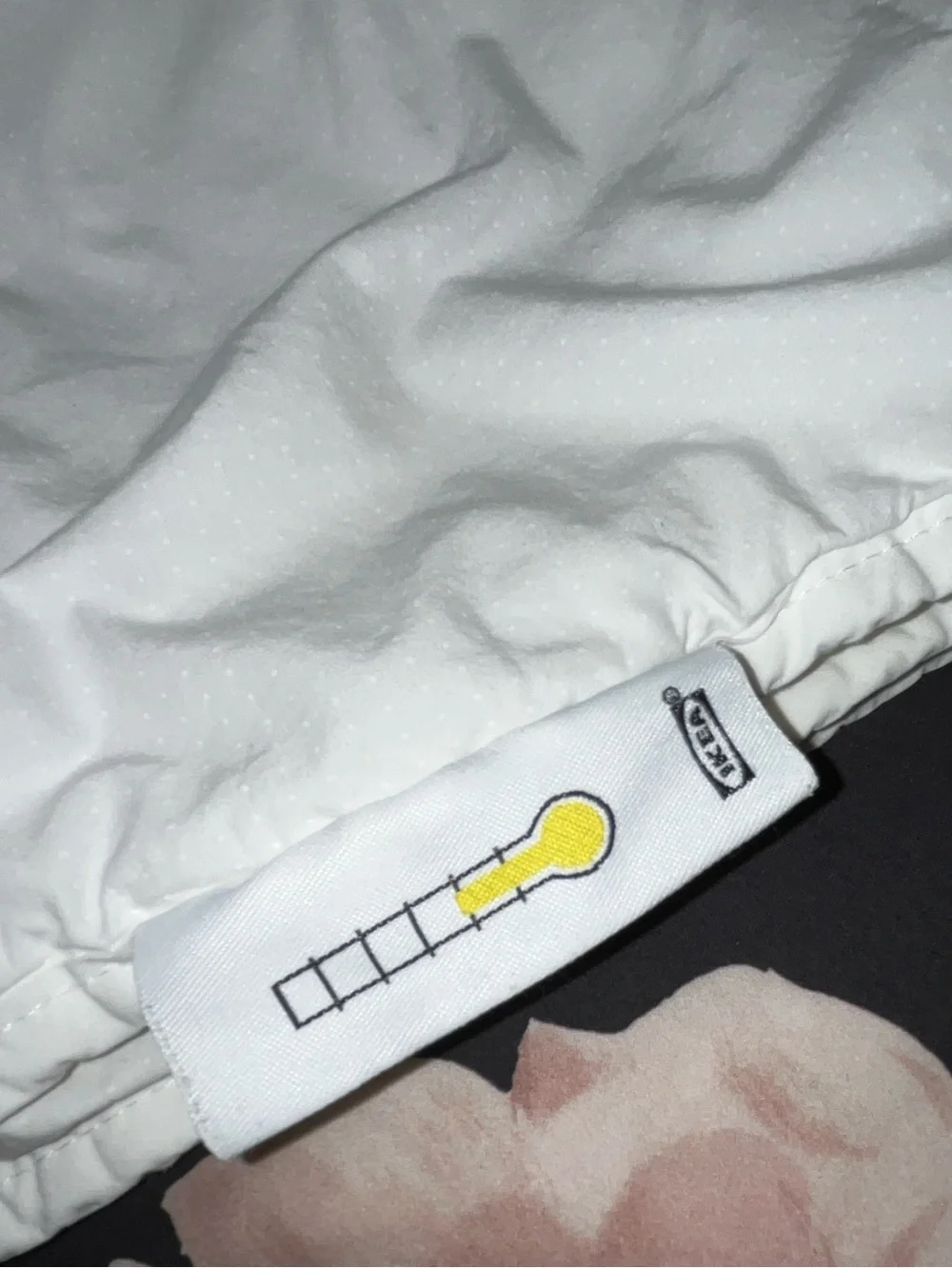 IKEA ~ White Comforter~ STJARNBRACKA~ Twin 80x58”